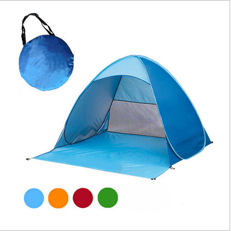 Tent Free To Build Camping Beach Sunscreen Tent Quick Outdoor Camping Tent